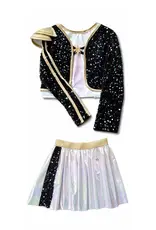 Great Pretenders Rock Star Warrior Set with Jacket & Attached Shirt, Size 5/6