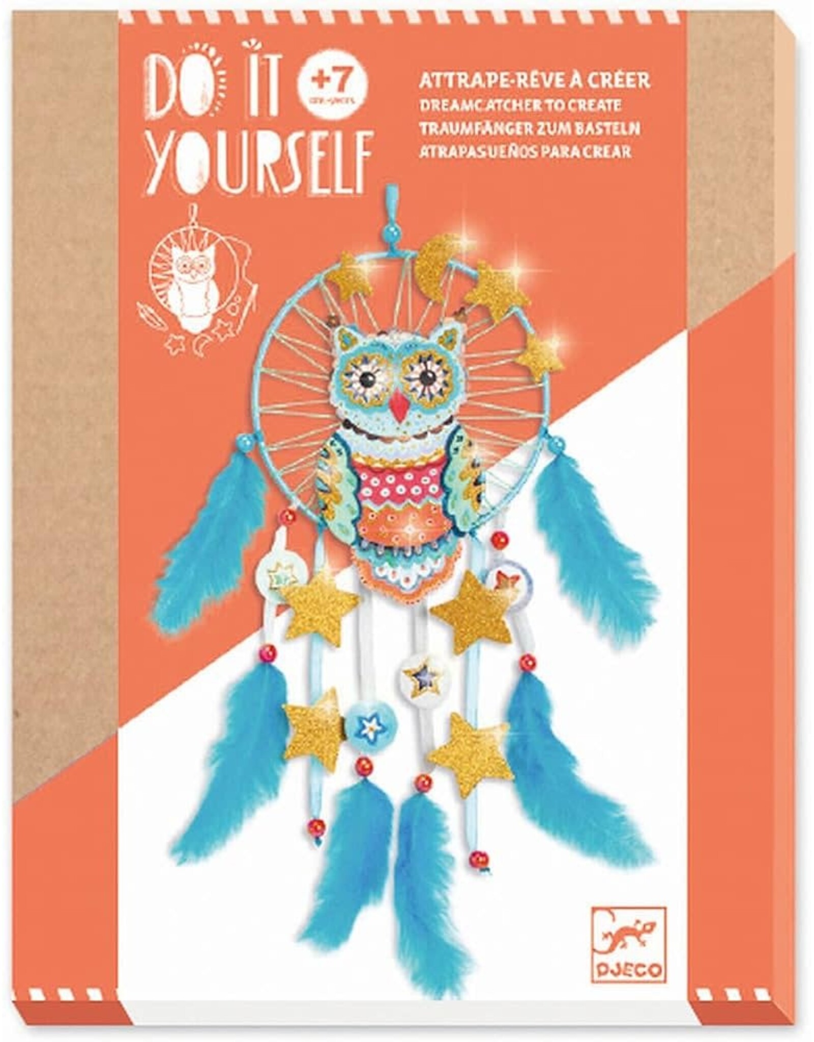 Djeco DIY: Dreamcatchers - Golden Owl