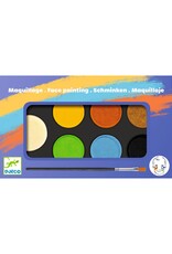Djeco Face Painting 6 Colours - Nature