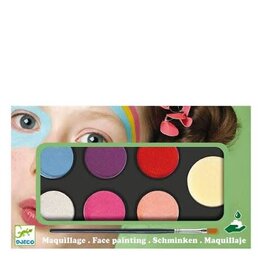 Djeco Face Painting 6 Colours - Sweet