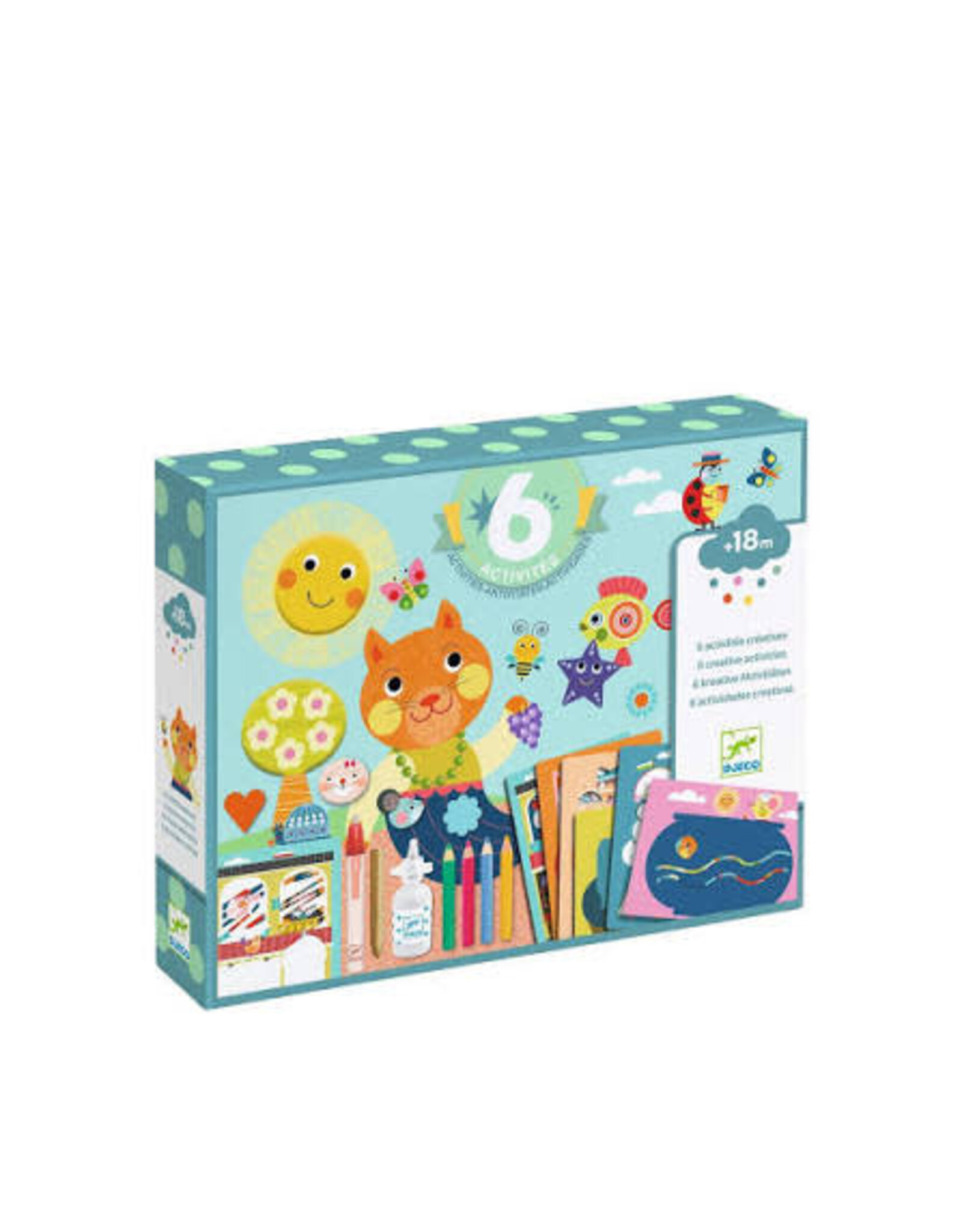Djeco Activity Kit: The Cat and His Pals