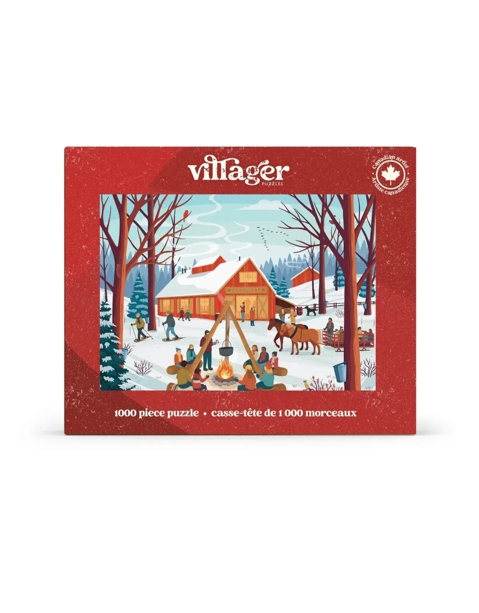 Villager Puzzles Cabane A Sucre 1000pc