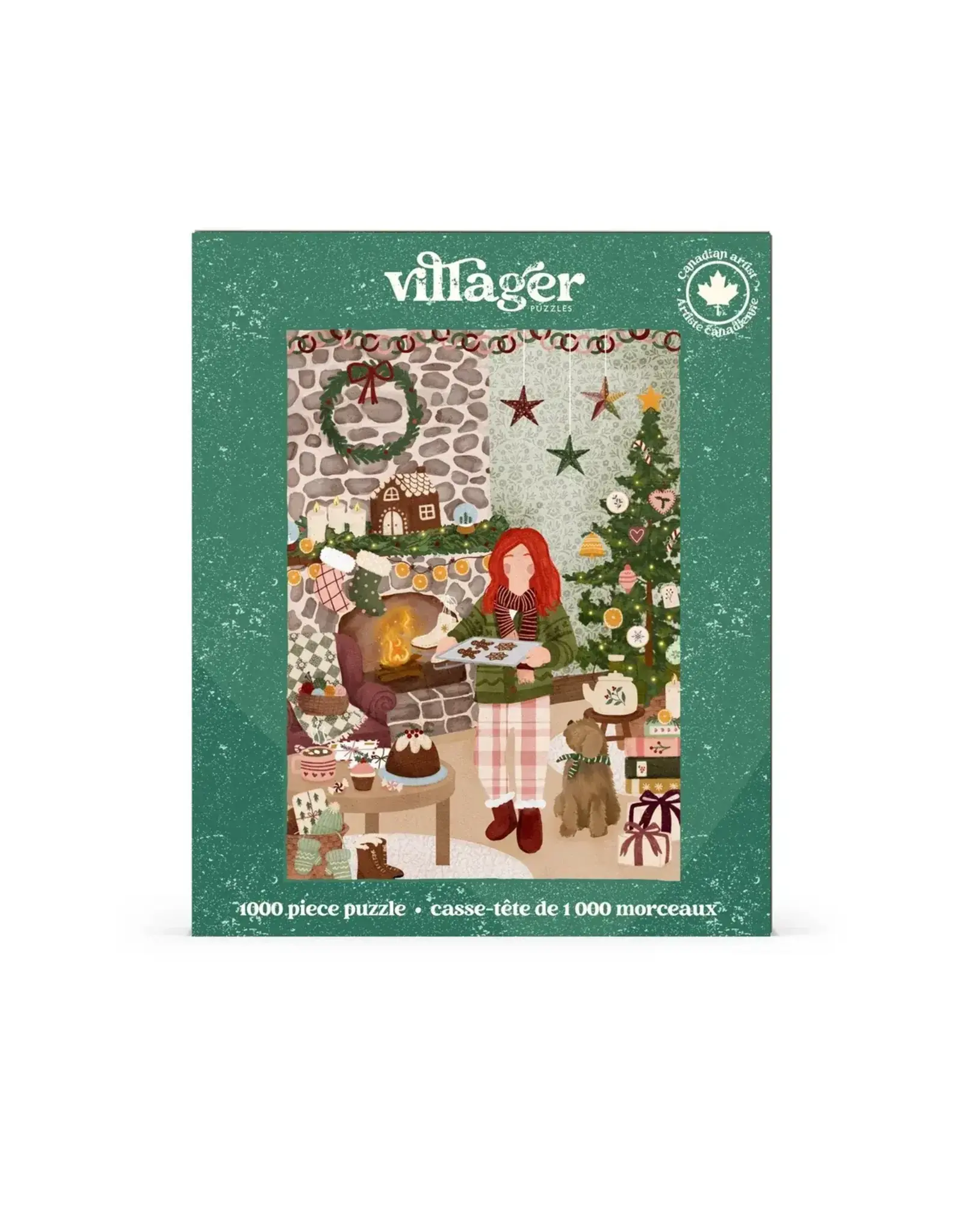 Villager Puzzles Cottage Christmas 1000pc