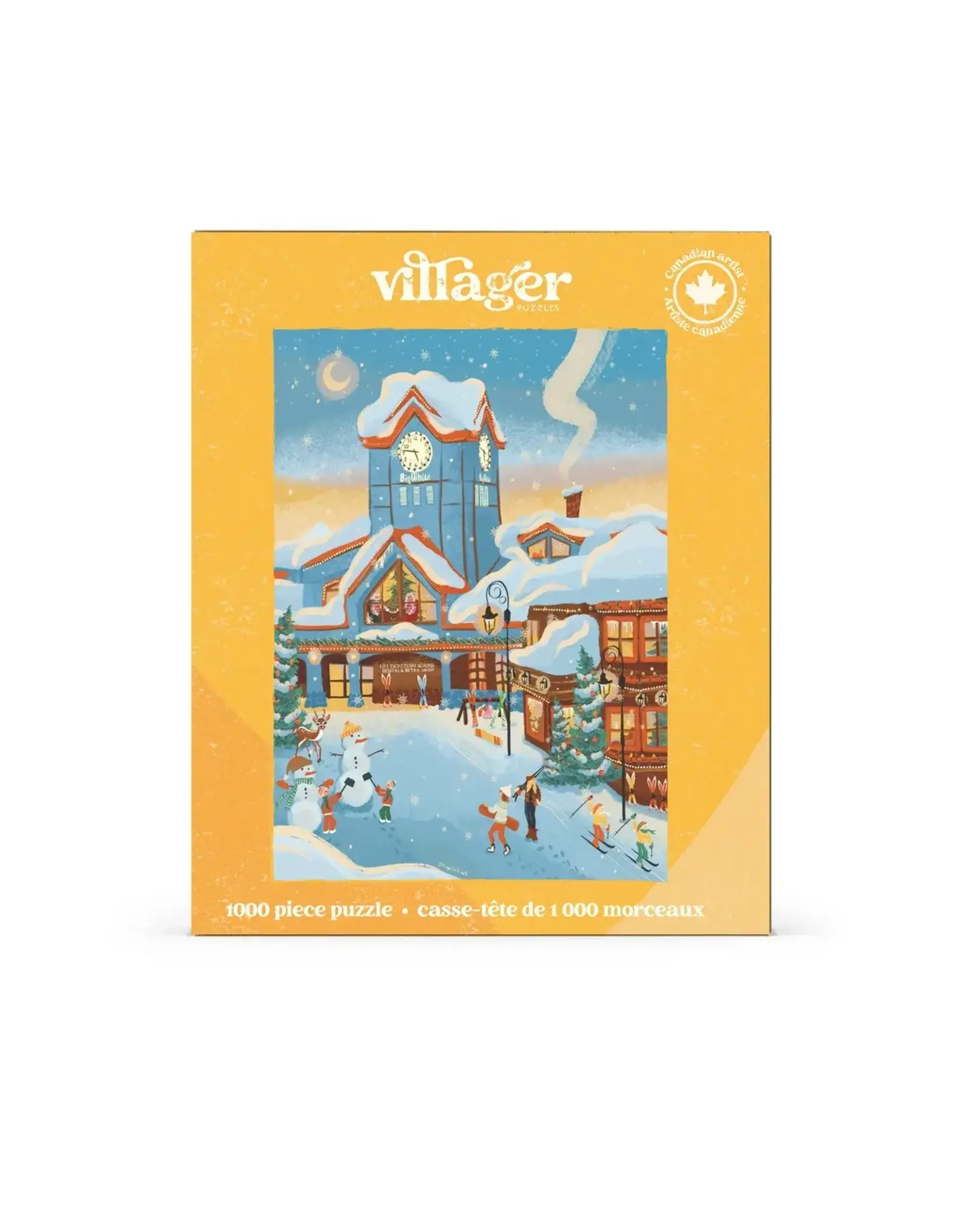 Villager Puzzles Ski Resort 1000pc