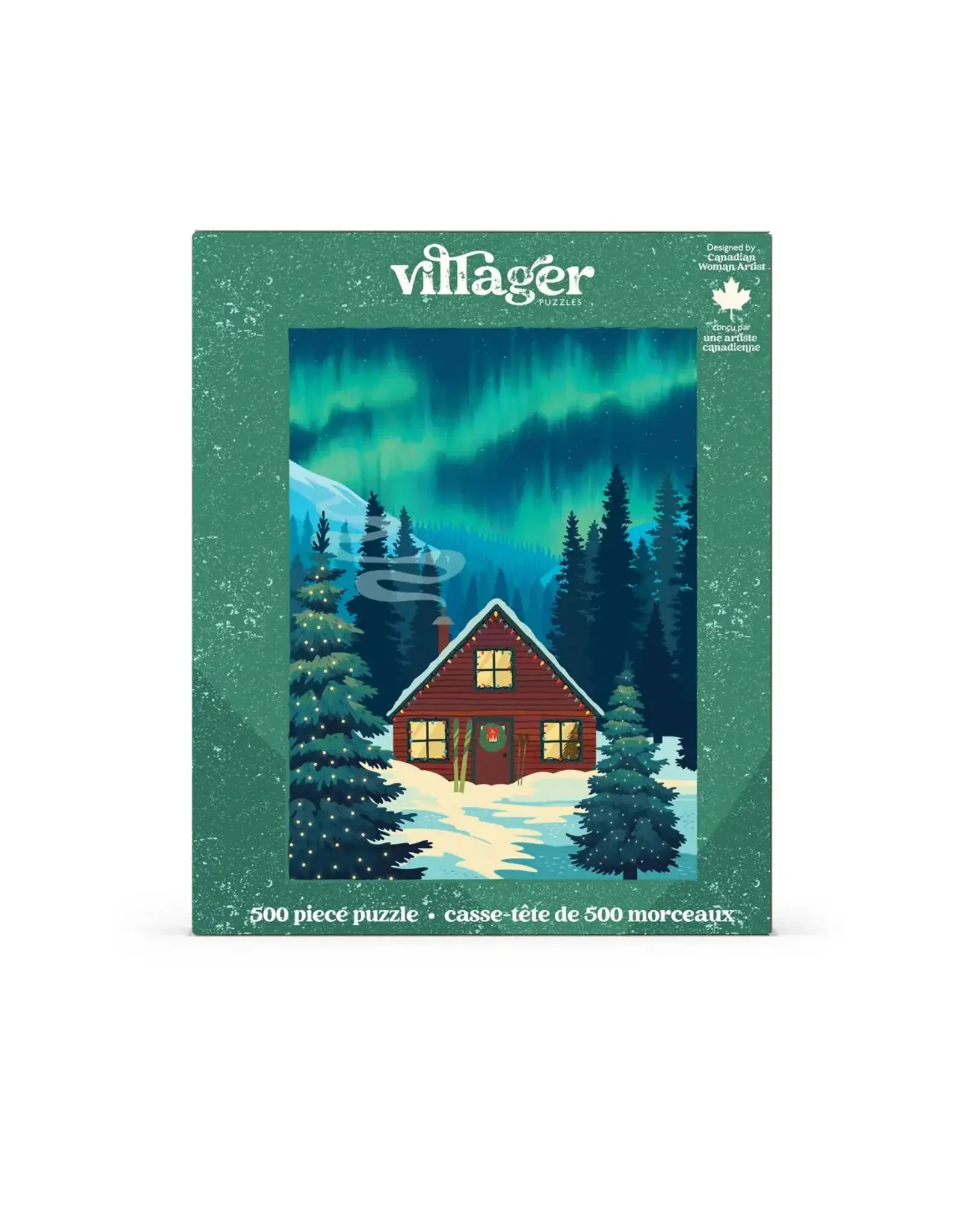 Villager Puzzles Northern Cabin 500pc