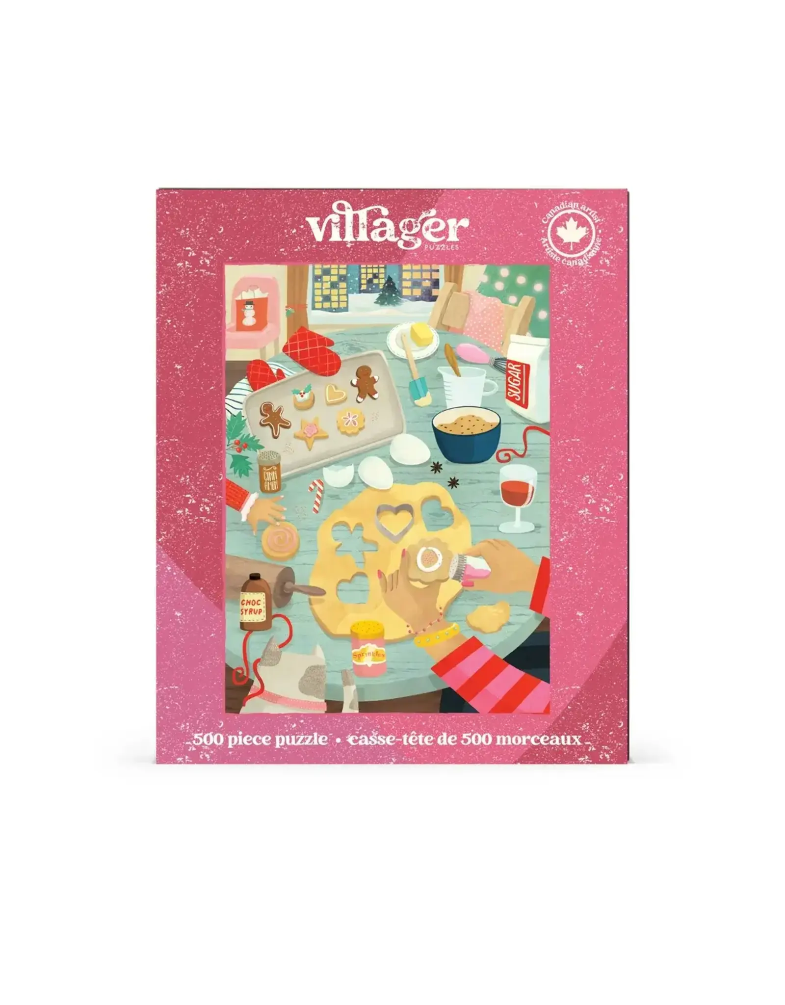 Villager Puzzles Holiday Baking 500pc