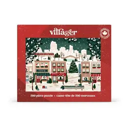 Villager Puzzles Small Town Holiday 500pc