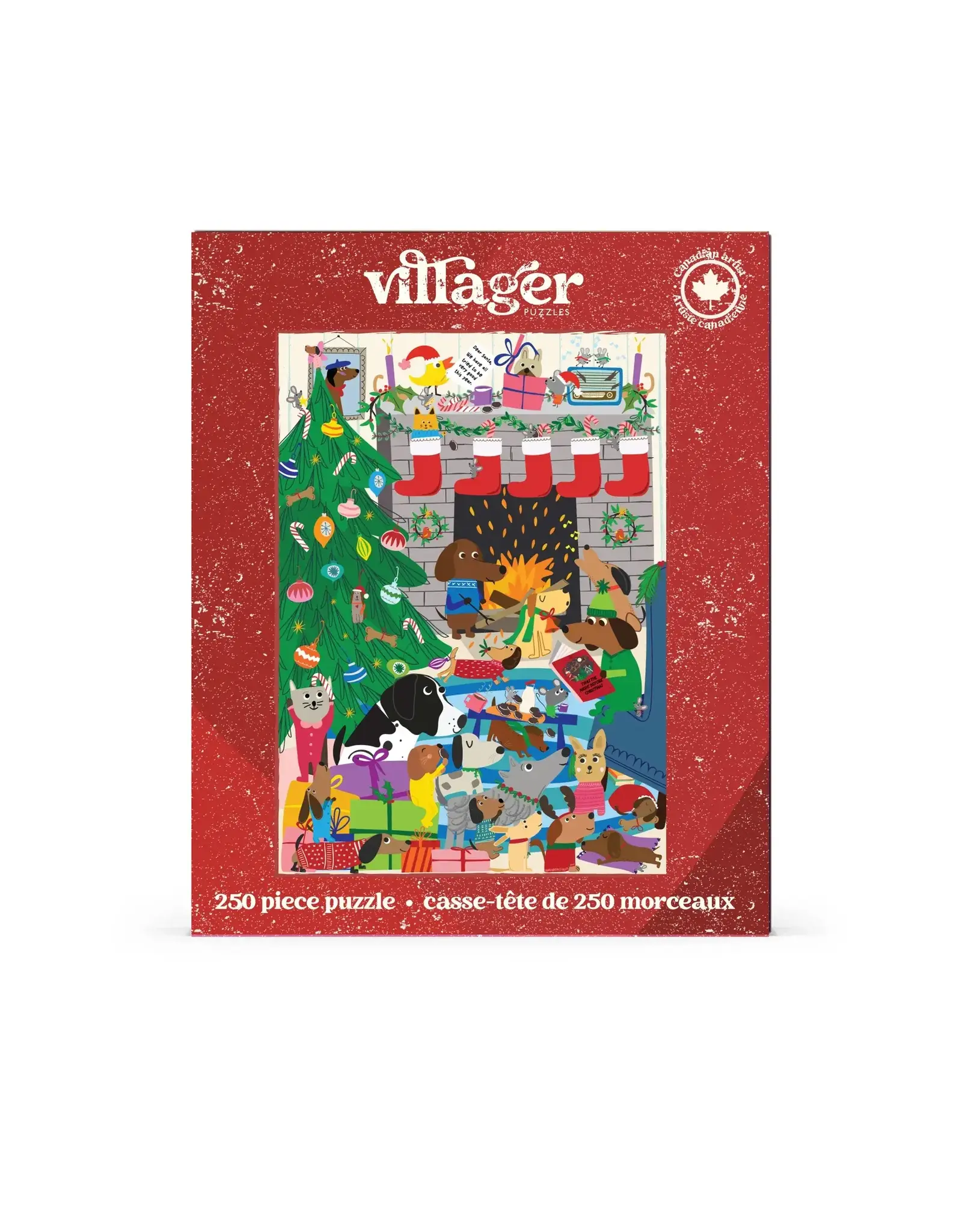 Villager Puzzles Merry Barkmas 250pc