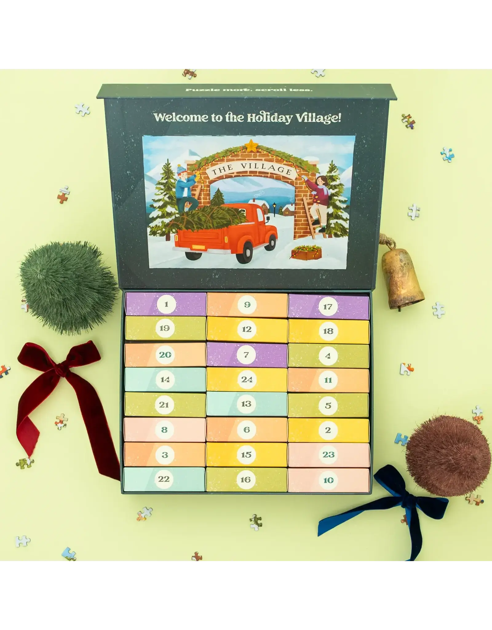 Villager Puzzles Village Christmas Advent Calendar