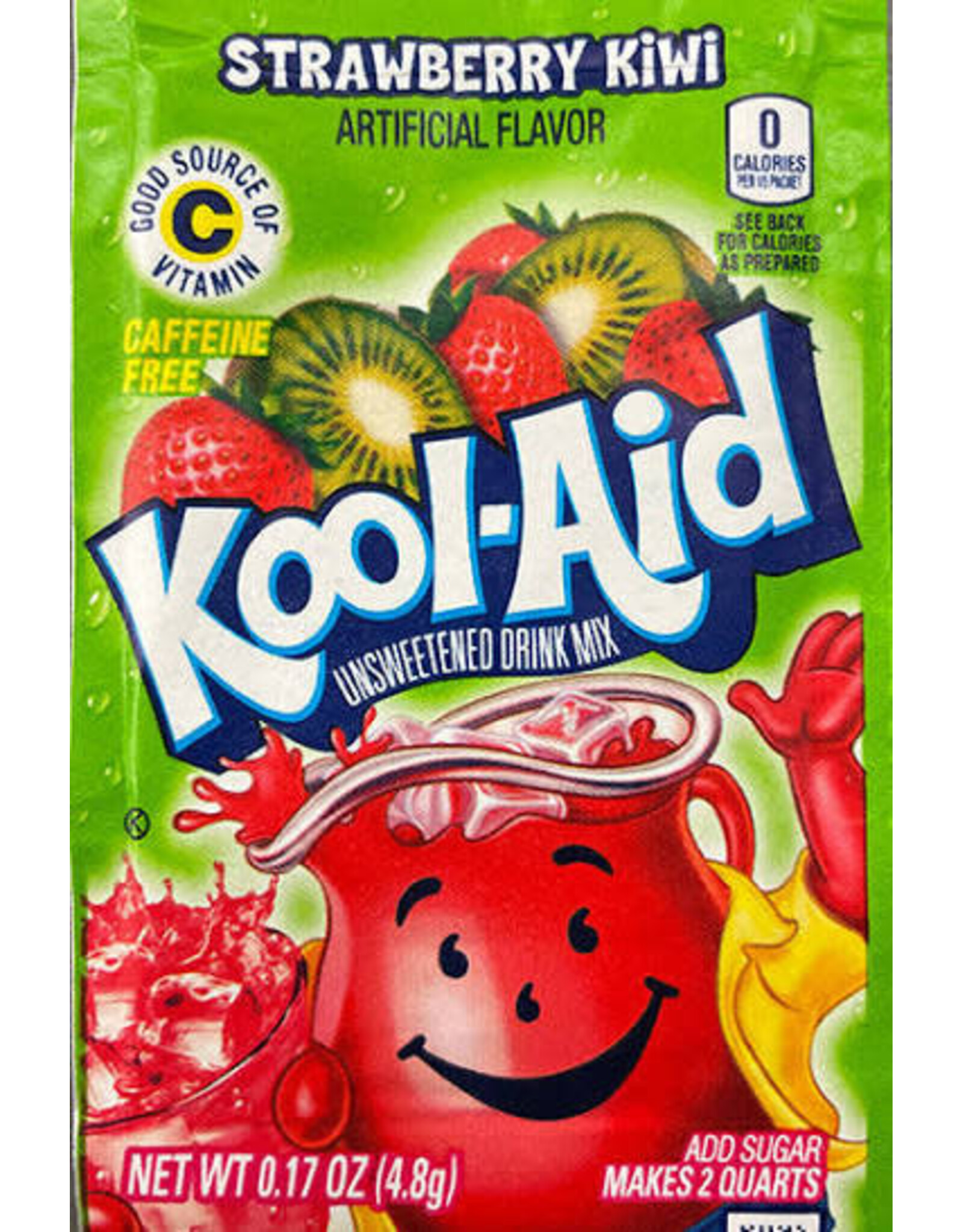 Kool-Aid Drink Mix Unsweetened: Strawberry Kiwi