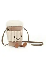 Jellycat Jellycat Amuseables Perkle Coffee Shoulder Bag
