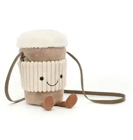 Jellycat Jellycat Amuseables Perkle Coffee Shoulder Bag
