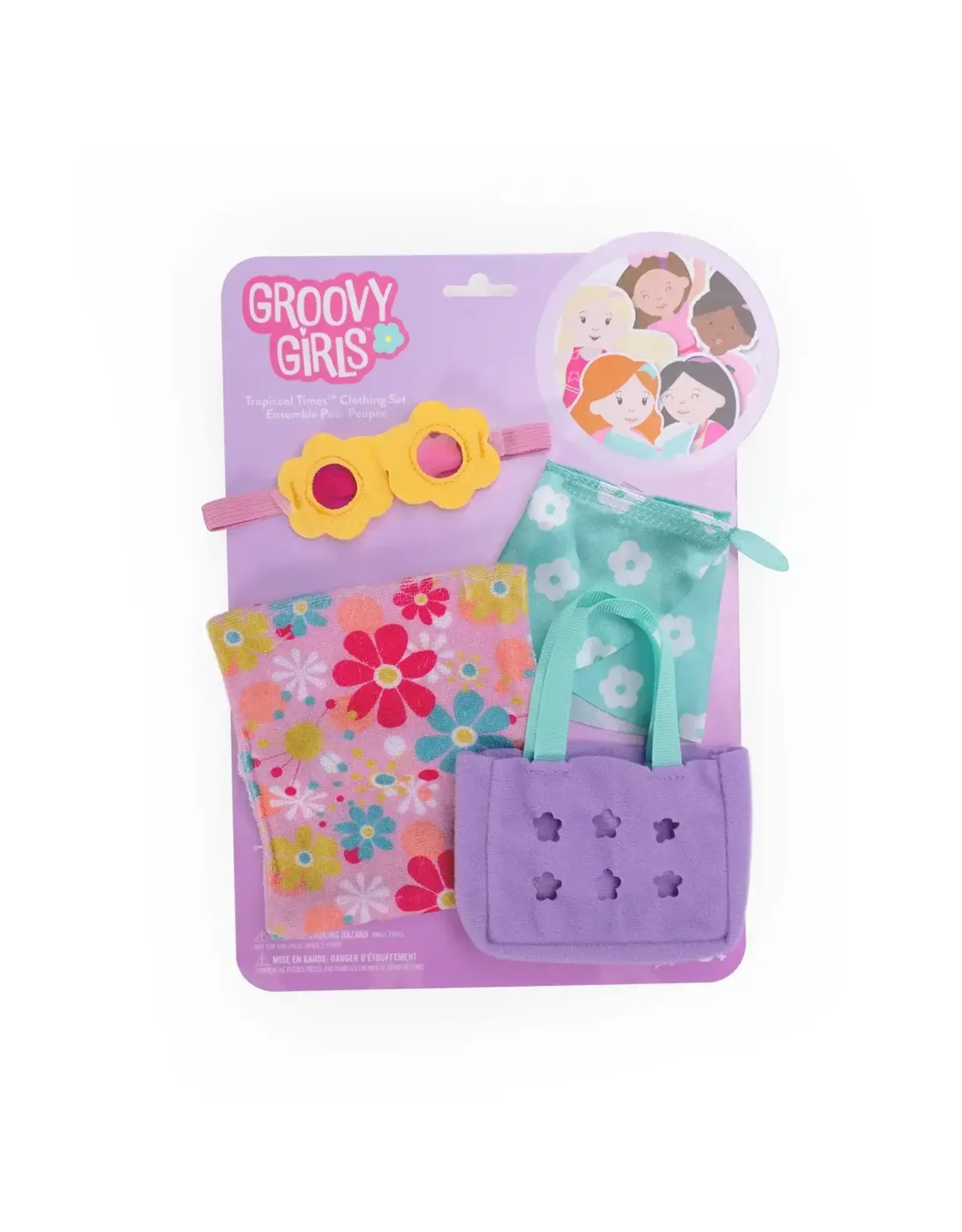 The Manhattan Toy Company Groovy Girls - Doll Clothes - Tropicool Times