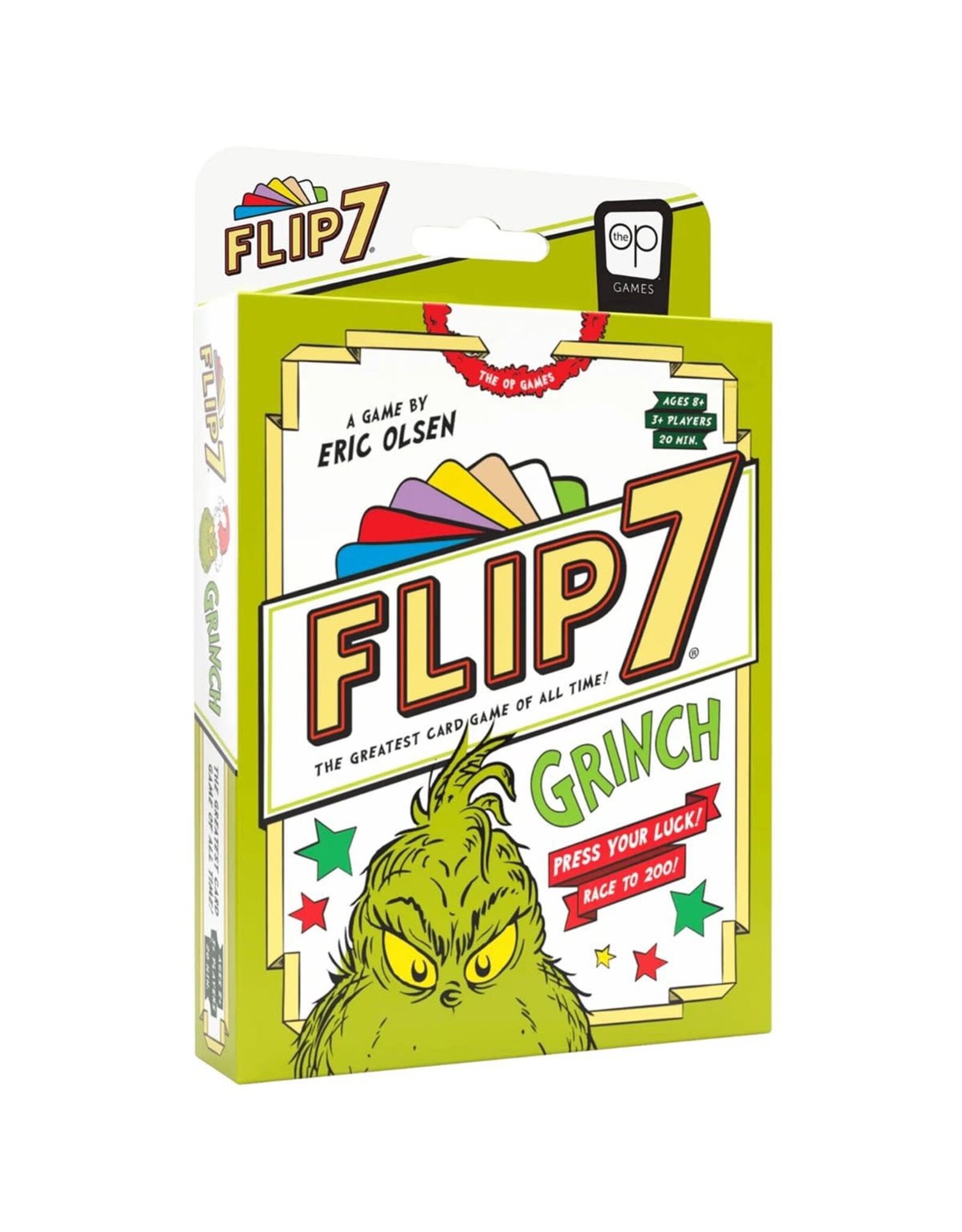 USAopoly Flip 7: The Grinch