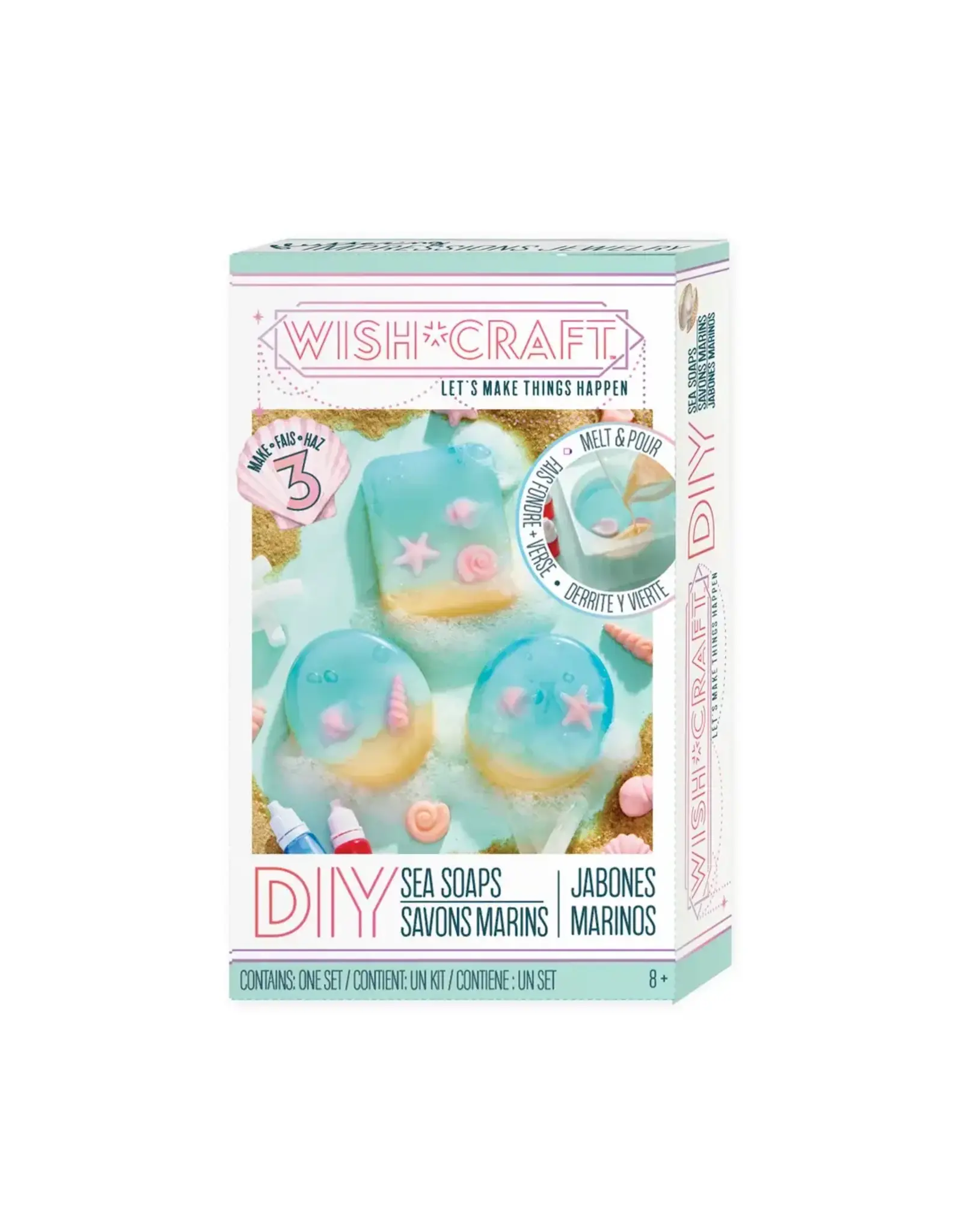 Bright Stripes DIY Sea Soaps