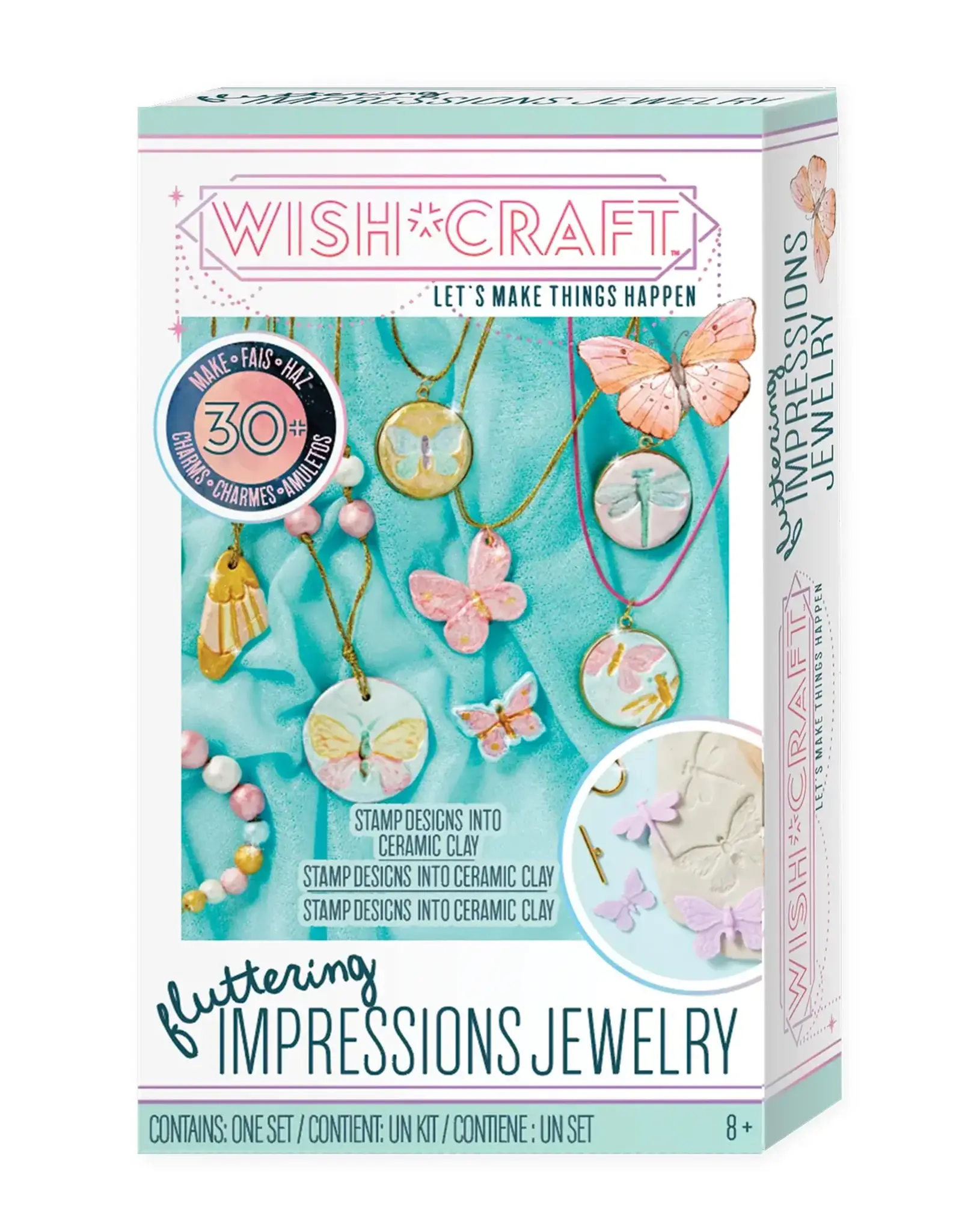 Bright Stripes Fluttering Impressions Jewelry