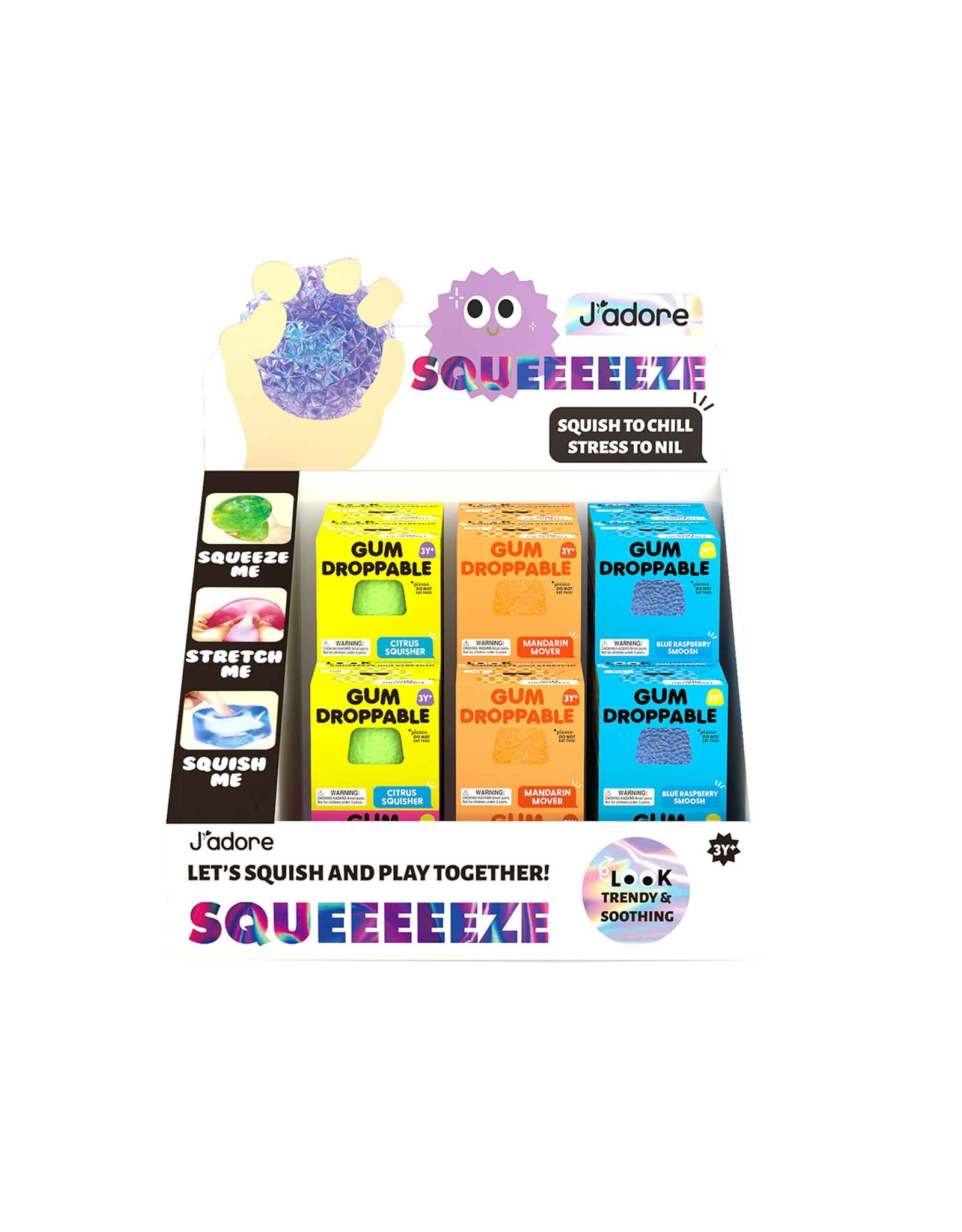 Gum Droppable Assorted