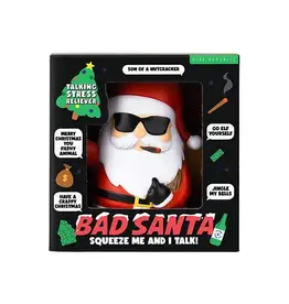 Gift Republic Bad Santa Talking Stress Reliever
