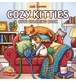 Cozy Kitties Cute Coloring Book