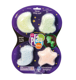 Educational Insights Playfoam Glow In The Dark 4 Pack