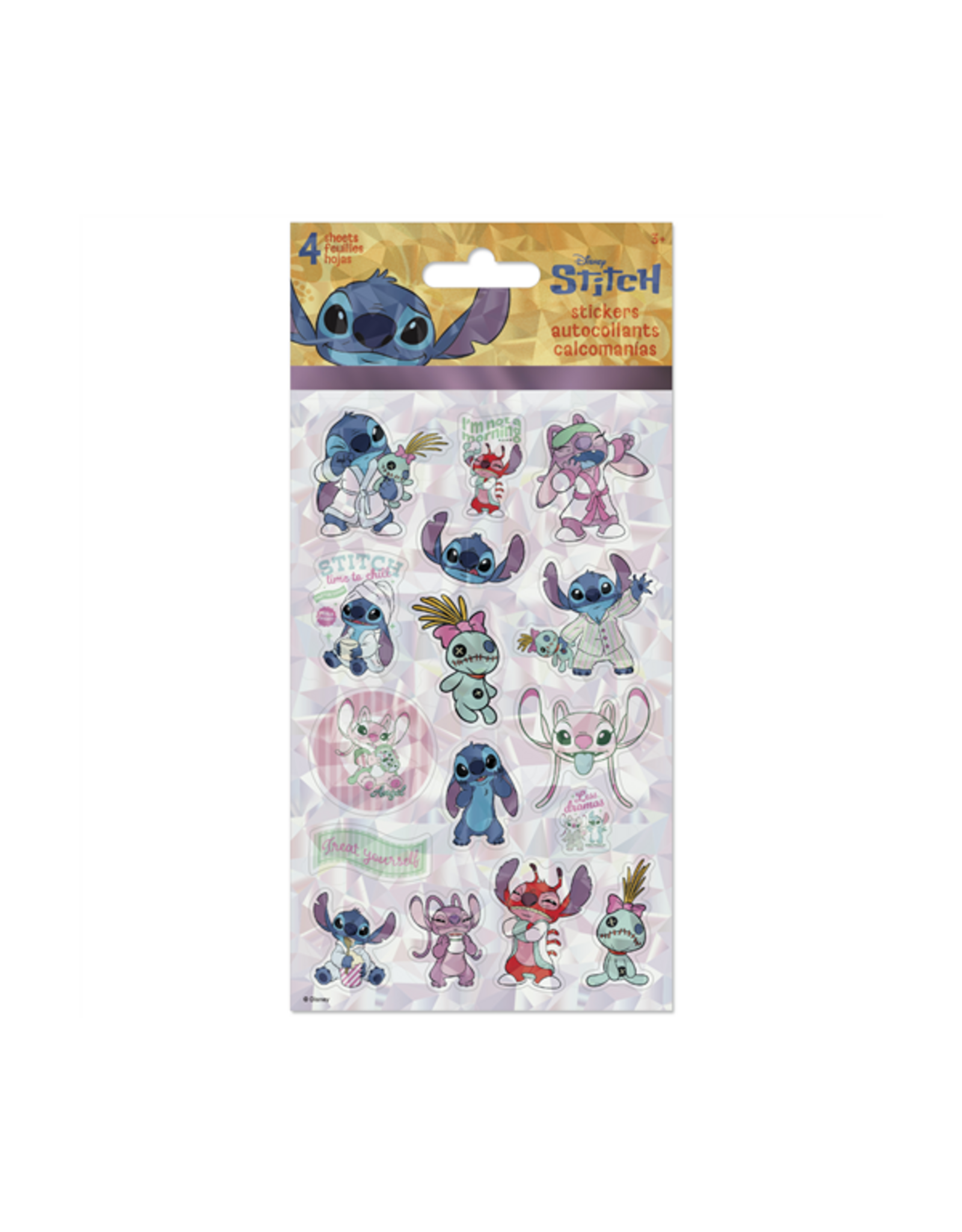Sandylion Disney Stitch Slumber Party Stickers