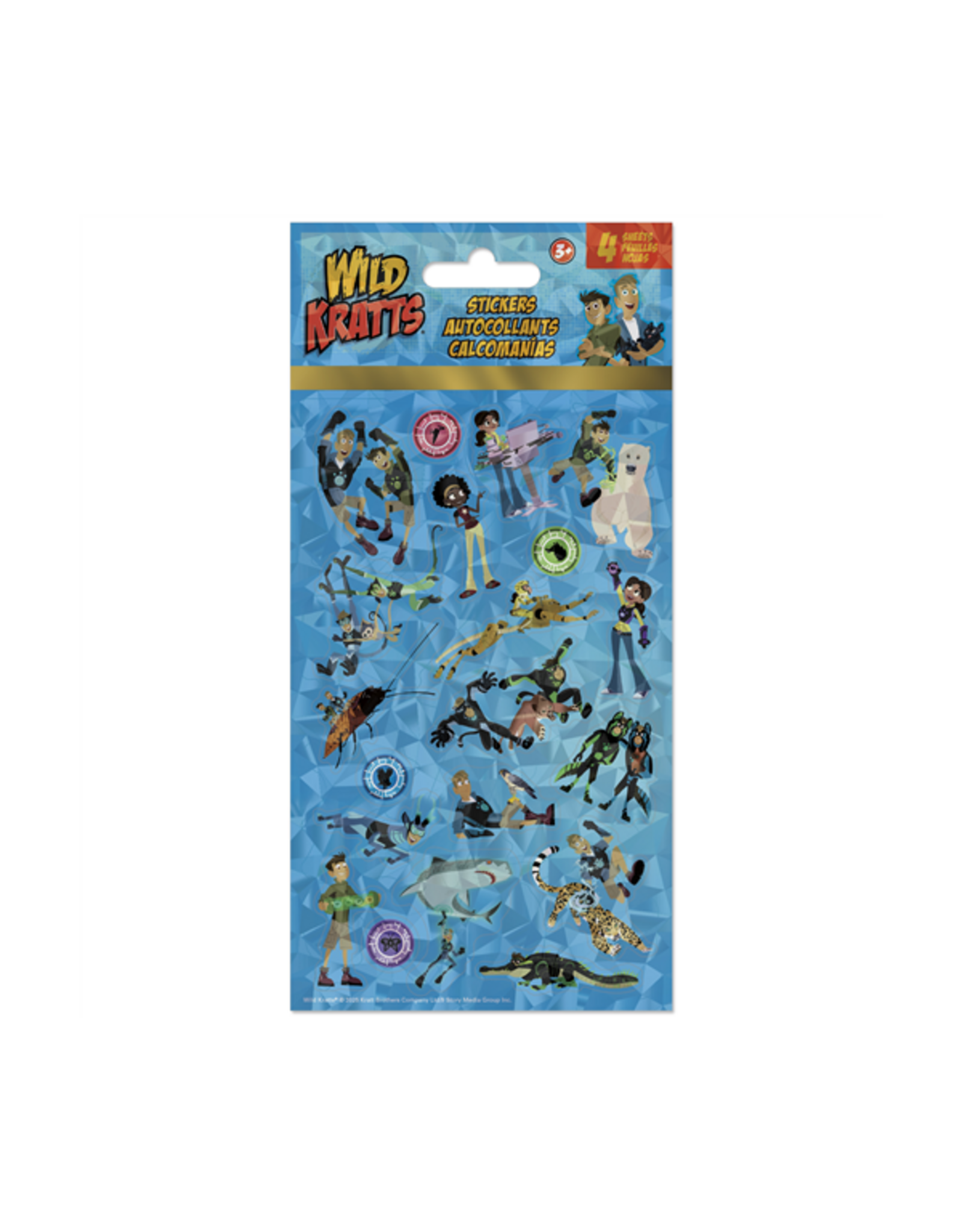 Sandylion Wild Kratts Stickers
