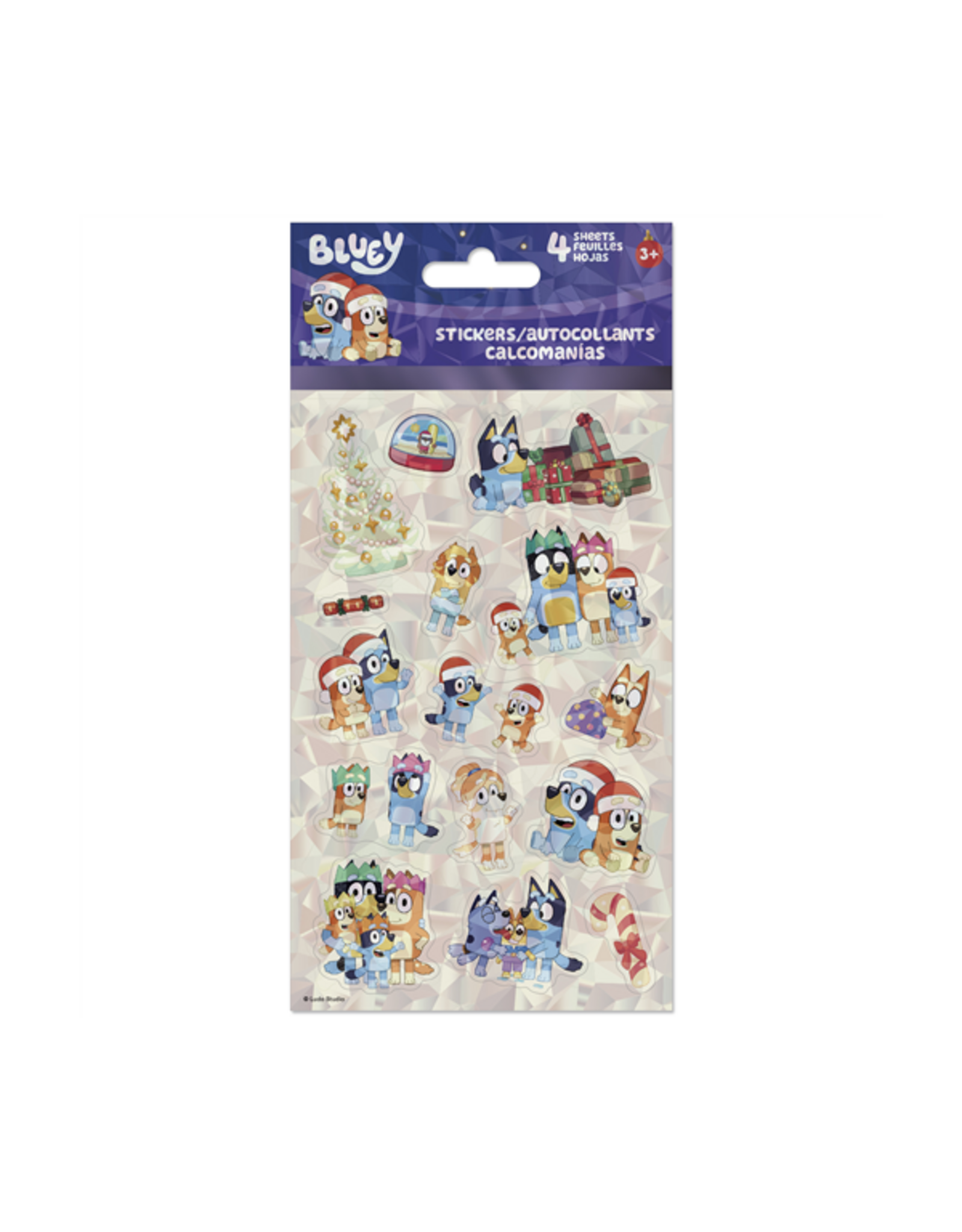 Sandylion Bluey Christmas Stickers