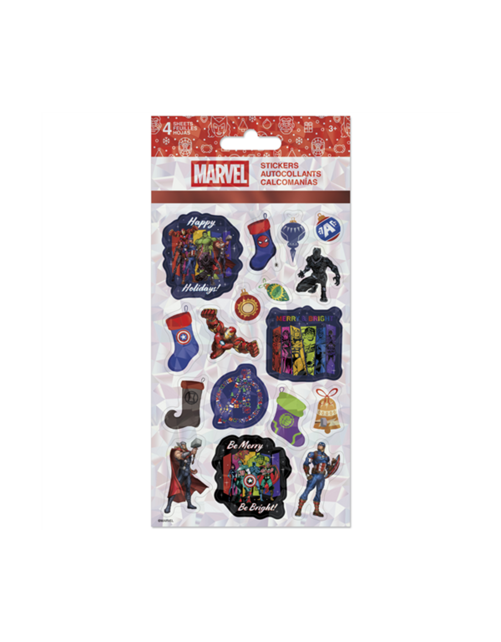 Sandylion Marvel Winter Holiday Christmas Stickers