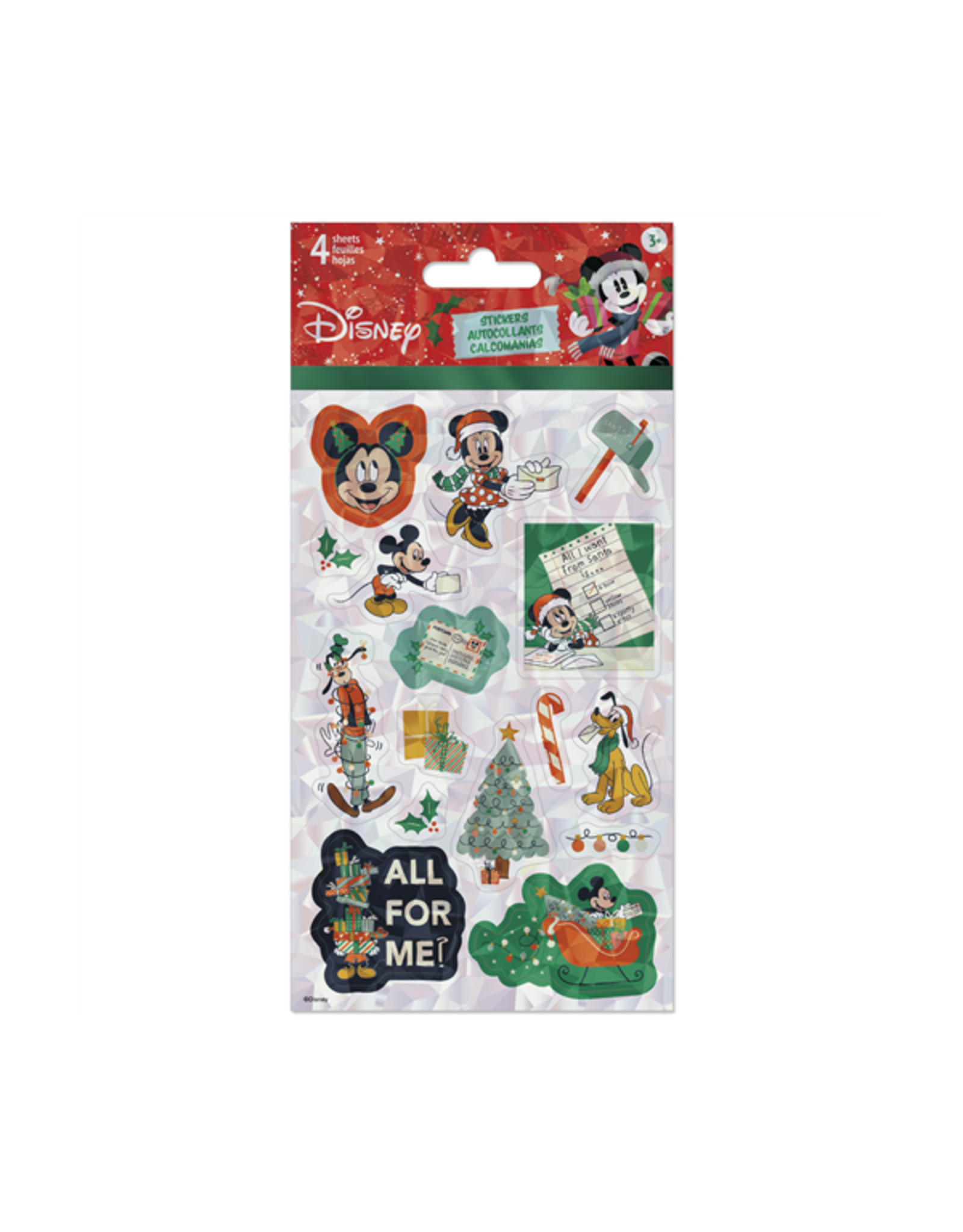 Sandylion Disney Mickey & Minnie FA LA LA X-MAS Stickers