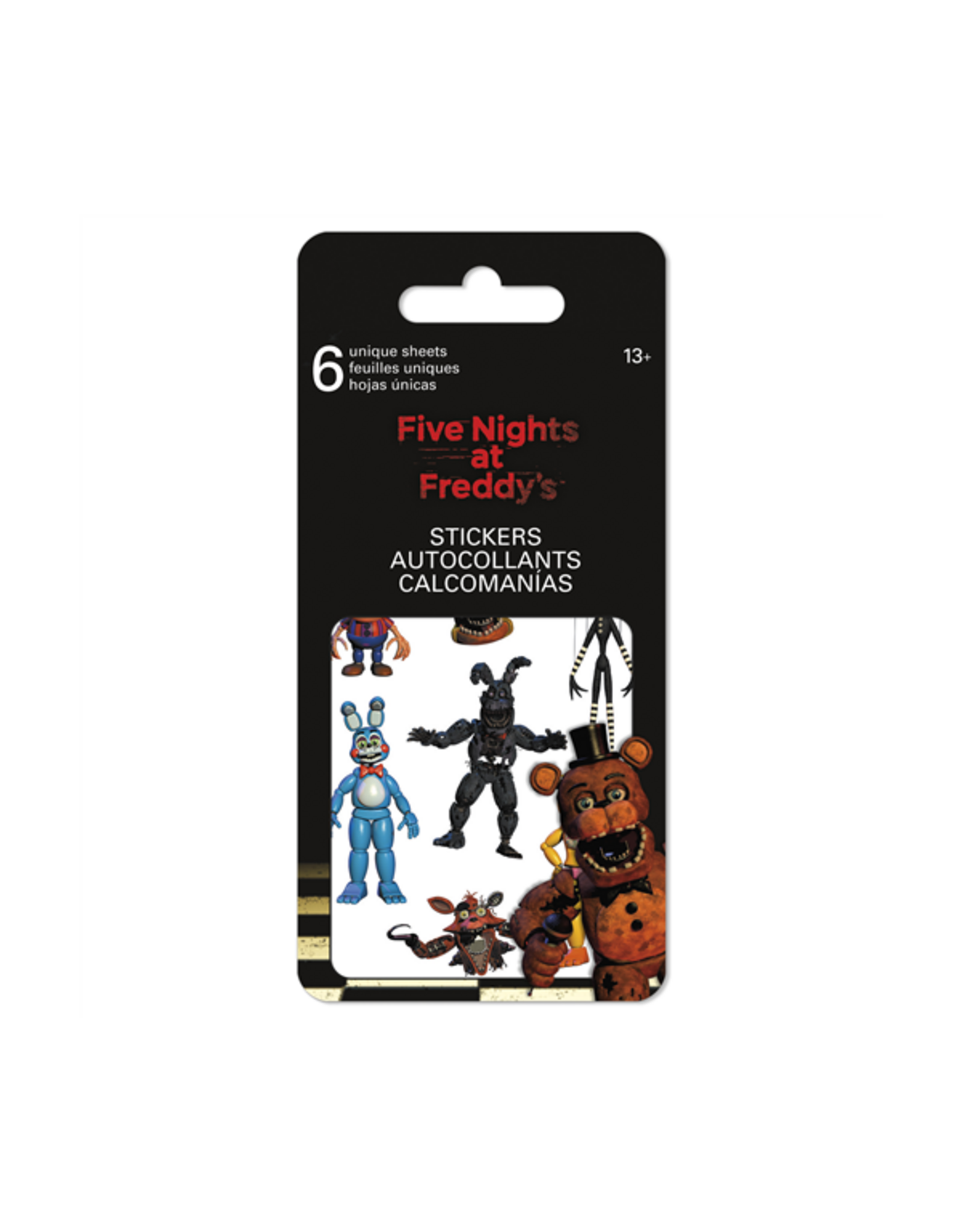 Sandylion Five Nights at Freddy's Mini Sticker Slim Flip Pad