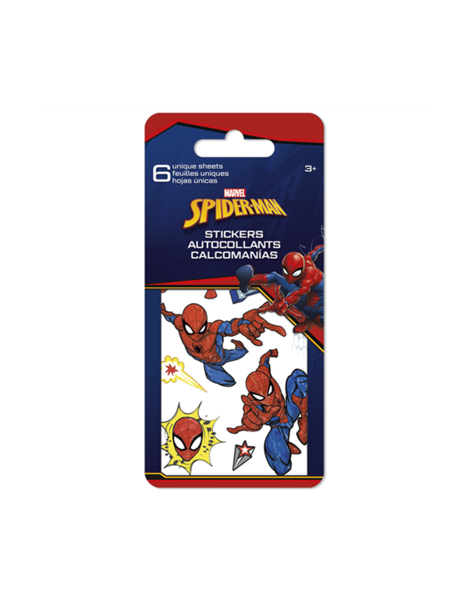 Sandylion Marvel - Spider-Man Web Doodle Mini Sticker Slim Flip Pad