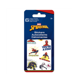 Sandylion Marvel Spider-Man Educational Mini Sticker Slim Flip Pad