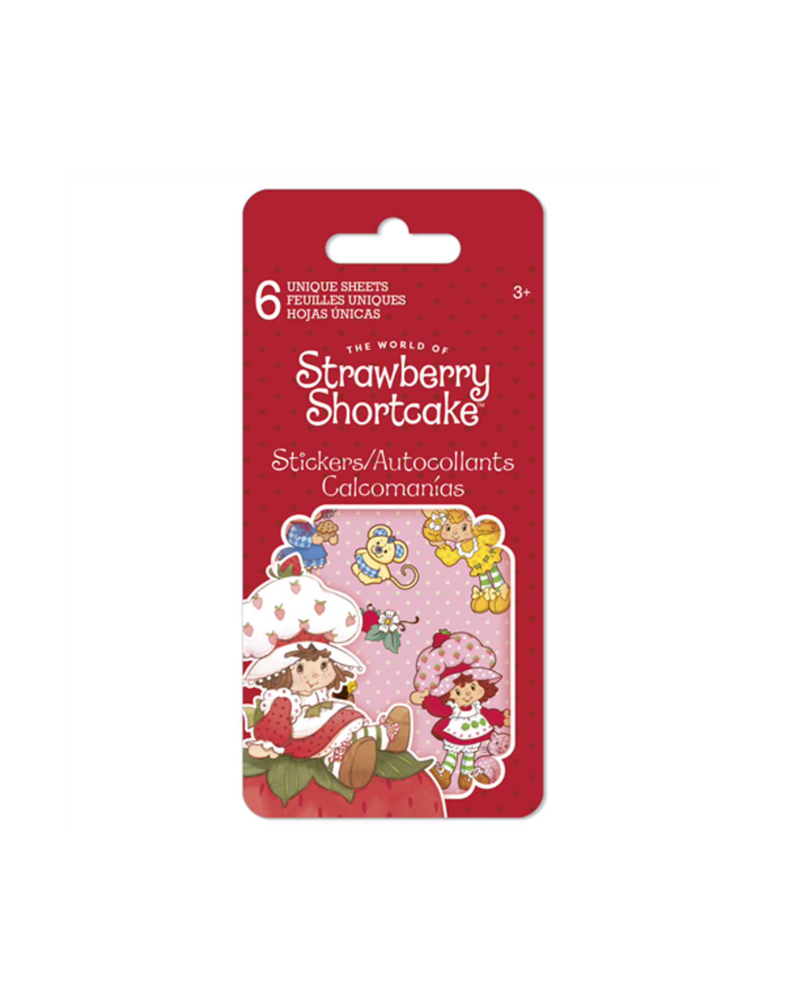 Sandylion Strawberry Shortcake Mini Sticker Slim Flip Pad