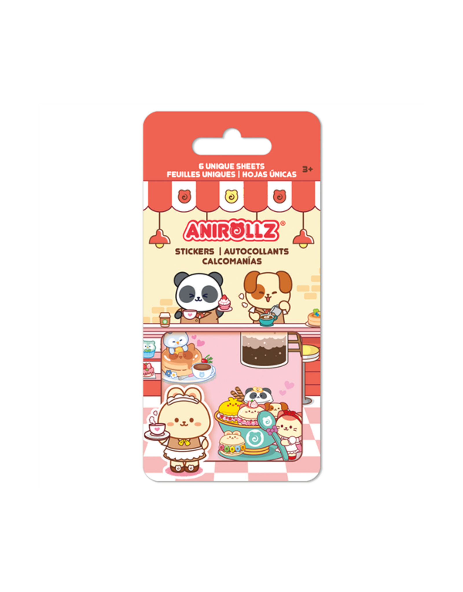 Sandylion Anirollz Mini Sticker Slim Flip Pad
