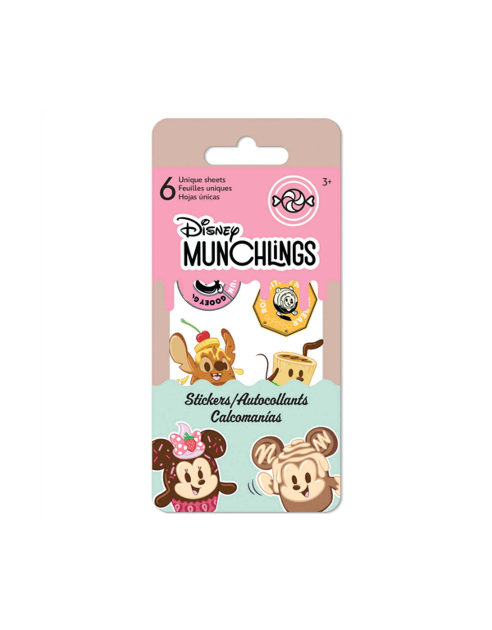 Sandylion Disney - Munchlings Mini Sticker Slim Flip Pad