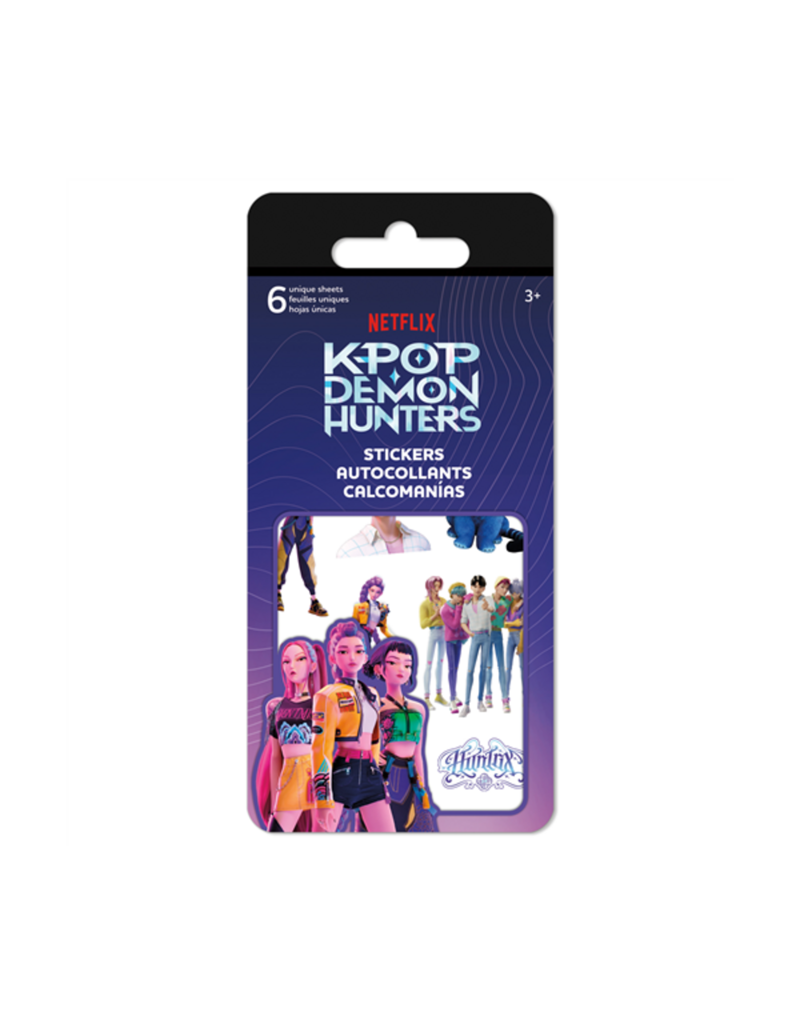 Sandylion Netflix KPop Demon Hunters Mini Sticker Slim Flip Pad