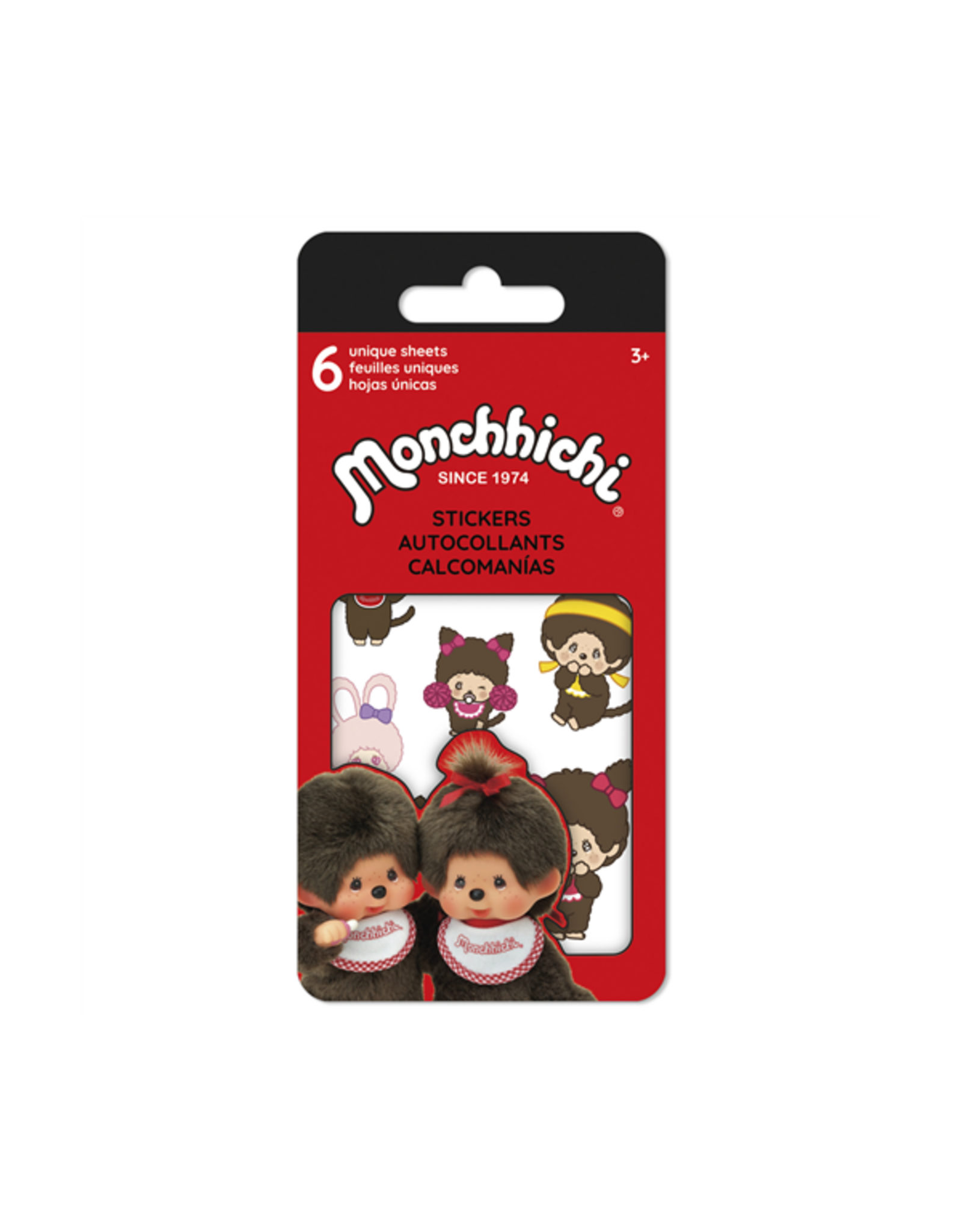 Sandylion Monchhichi Mini Sticker Slim Flip Pad