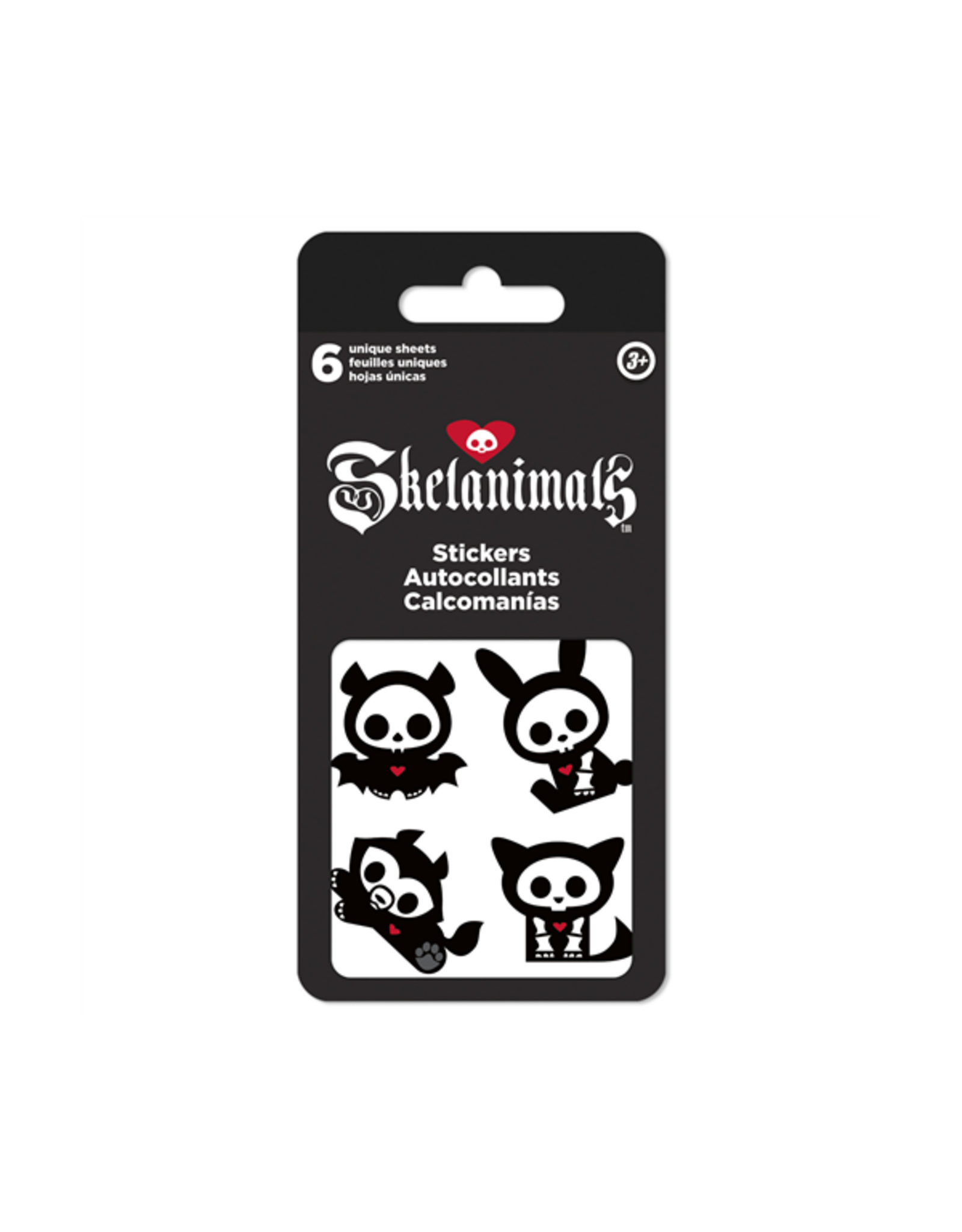 Sandylion Skelanimals Mini Sticker Slim Flip Pad