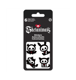 Sandylion Skelanimals Mini Sticker Slim Flip Pad
