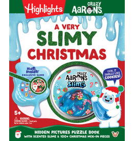 Highlights Highlights A Very Slimy Christmas Hidden Pictures Activity Book with Scented Slime