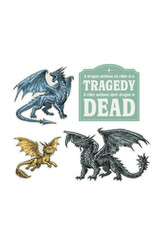 Out of Print Fourth Wing: Dragons of Navarre Stickers