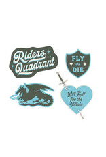 Out of Print Fourth Wing: Fly or Die Stickers