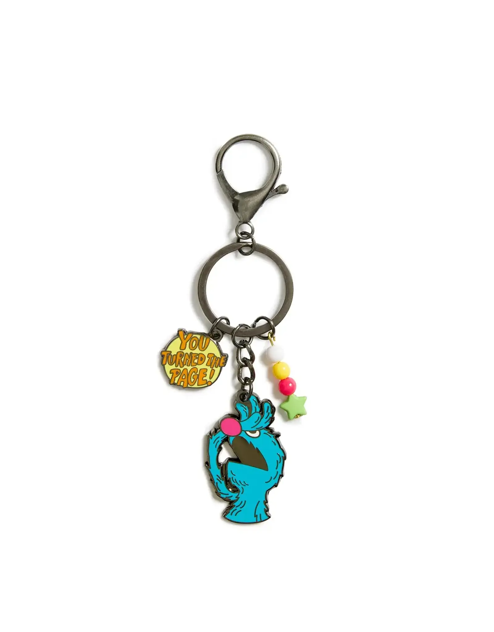 Out of Print Sesame Street: The Monster at the End of This Book Keychain