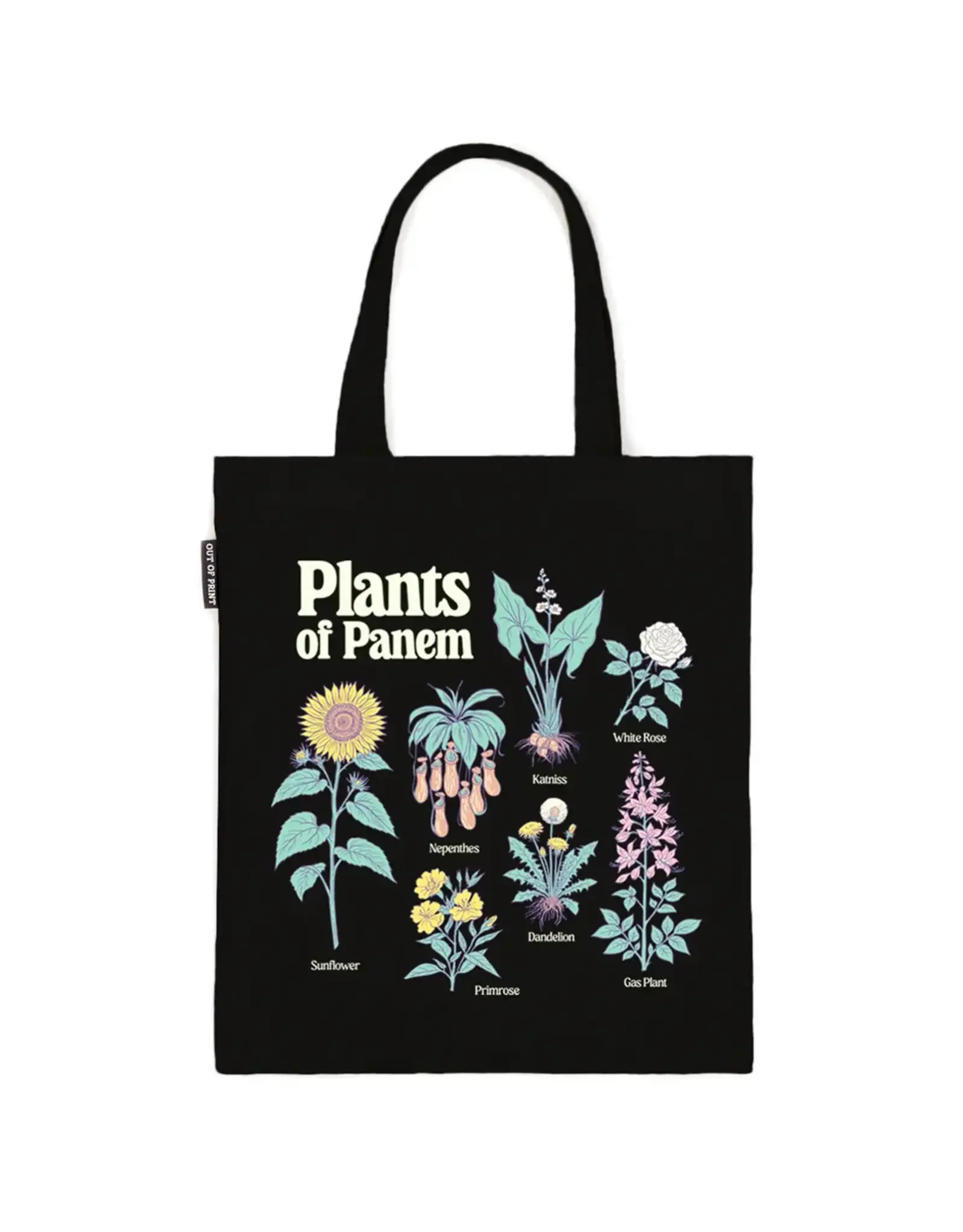 Out of Print Hunger Games: Plants of Panem Tote Bag