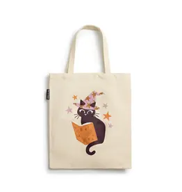 Out of Print Witchy Cat Tote Bag