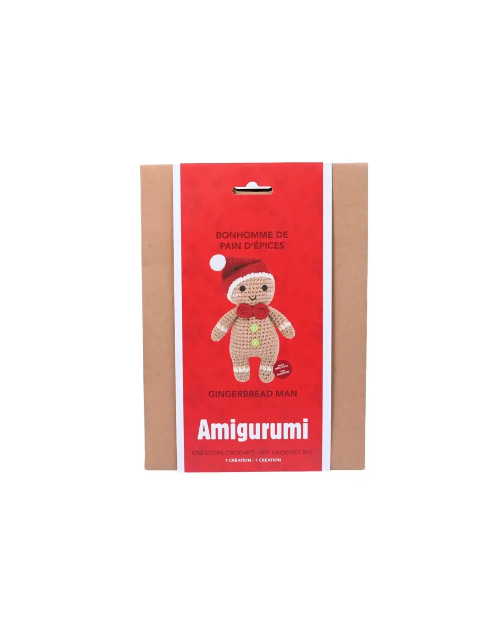 DIY Gingerbread Man Crochet Kit