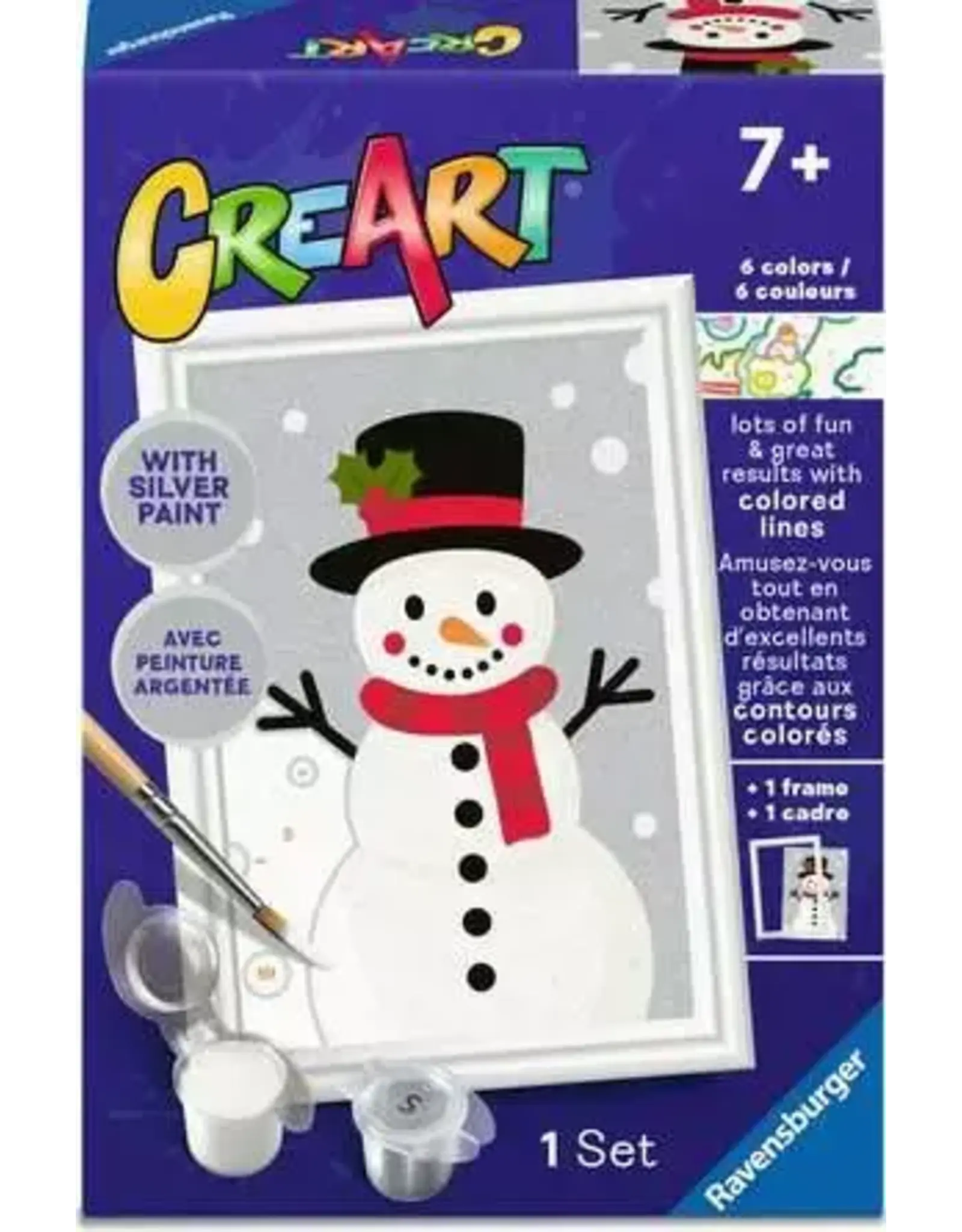 Ravensburger CreArt Paint By Number - Snowman