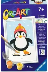 Ravensburger CreArt Paint By Number - Penguin in Snow