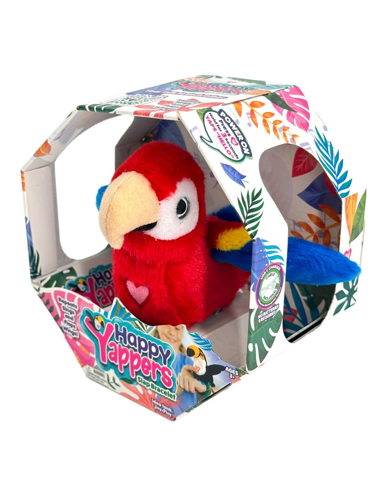 Happy Yappers - Red Parrot