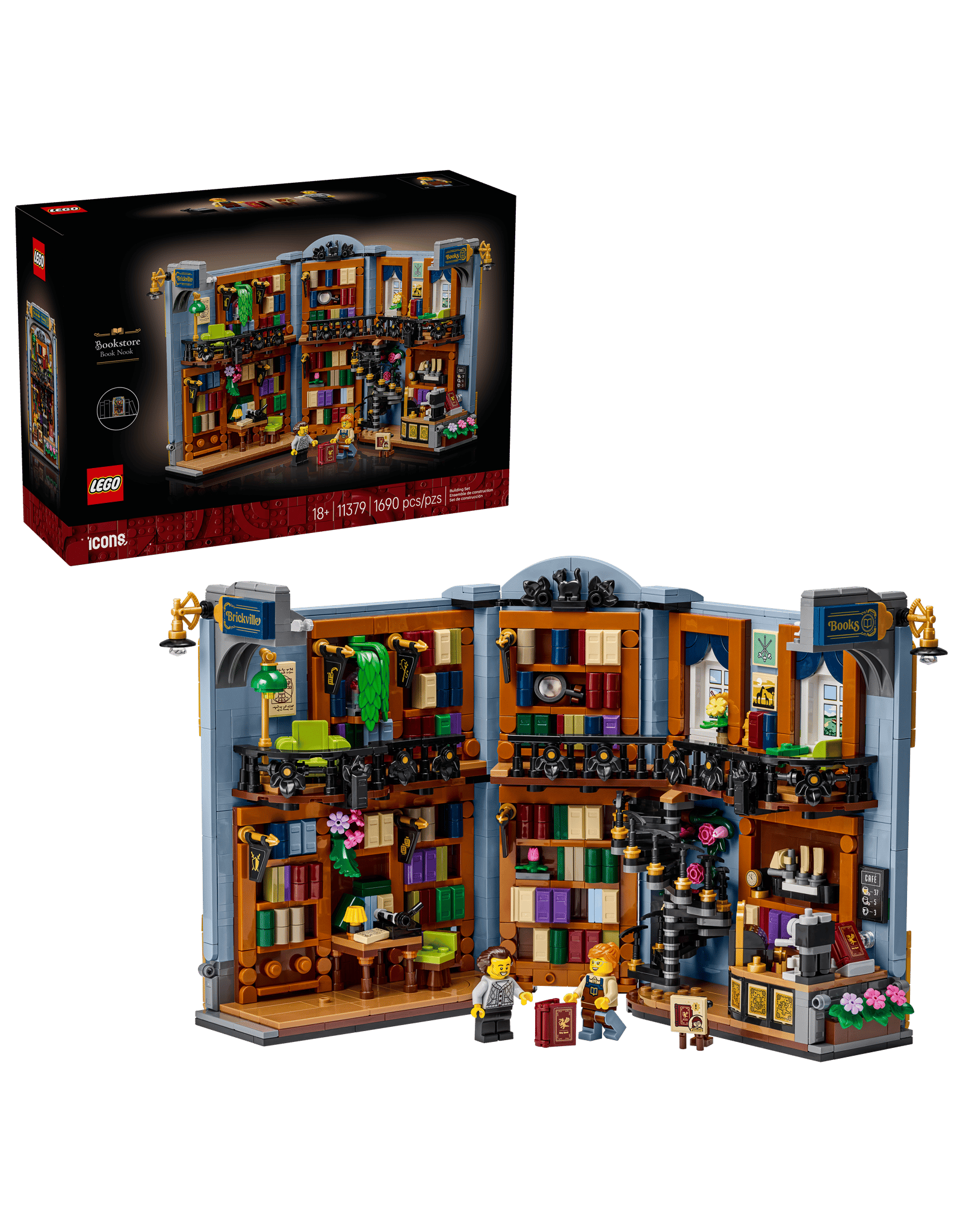 Lego Bookstore: Book Nook